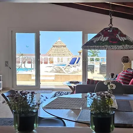 בית נופש La Palmita Mit Meerblick